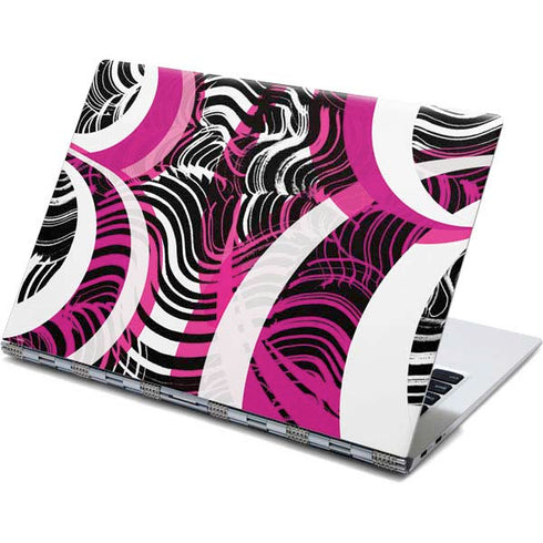 Pink and White Hipster Yoga 910 2-in-1 14in Touch-Screen Skin